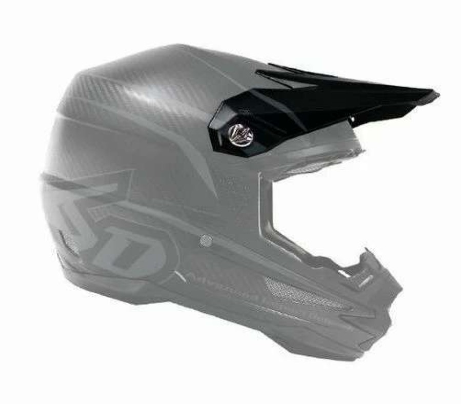 Dirt * | 6D Helmets 6D Atr-1 Raptor Visor Matte Black