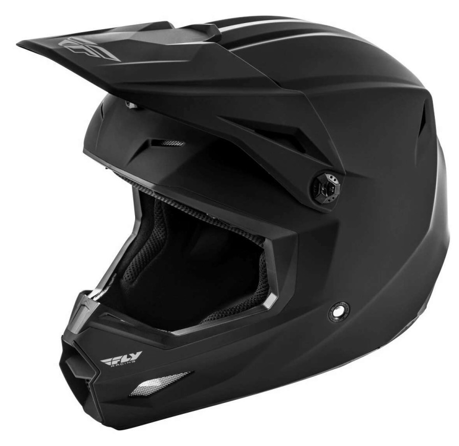 Dirt * | Fly Racing Dirt Fly Racing Kinetic Helmet Matte Black