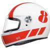 Full Face * | Nexx Helmets Nexx Xg100 Racer Billy B Helmet (Xs) White/Red