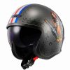 Open Face & 3/4 * | Ls2 Helmets Ls2 Spitfire Spark Helmet Brushed Alloy