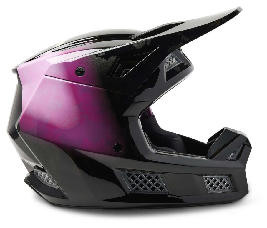 Dirt * | Fox Racing V3 Rs Detonate Helmet Black/Pink