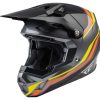 Dirt * | Fly Racing Dirt Fly Racing Youth Formula Cp S.E. Speeder Helmet Black/Yellow/Red