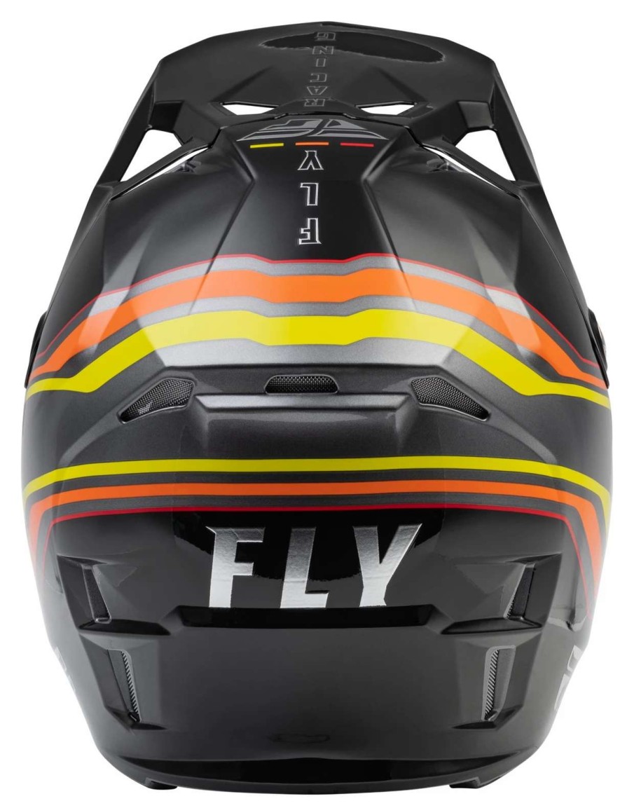 Dirt * | Fly Racing Dirt Fly Racing Youth Formula Cp S.E. Speeder Helmet Black/Yellow/Red