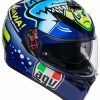 Full Face * | Agv Helmets Agv K3 Sv Rossi Misano 2015 Helmet