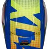 Dirt * | Fox Racing Youth V1 Oktiv Replacement Visor Flo Yellow/Blue