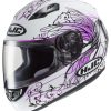 Full Face * | Hjc Helmets Hjc Cs-R3 Naviya Helmet White/Fuchsia