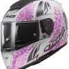 Full Face * | Ls2 Helmets Ls2 Breaker Galaxy Helmet White/Pink