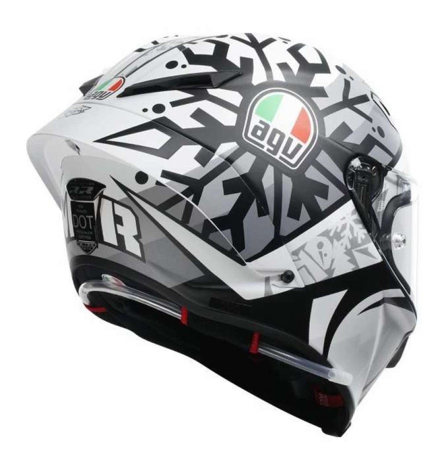 Full Face * | Agv Helmets Agv Pista Gp Rr Mir Winter Test 2021 Helmet / Xl [Open Box] White/Black/Grey