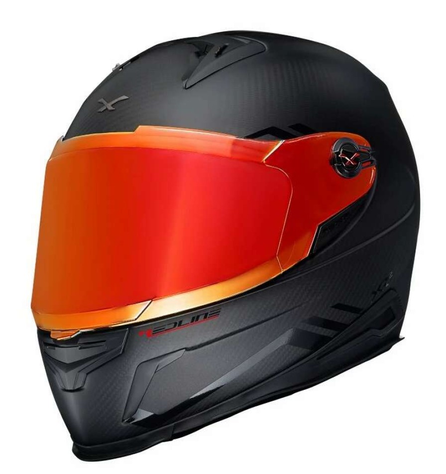 Full Face * | Nexx Helmets Nexx Xr2 Carbon Redline Helmet Matte Black