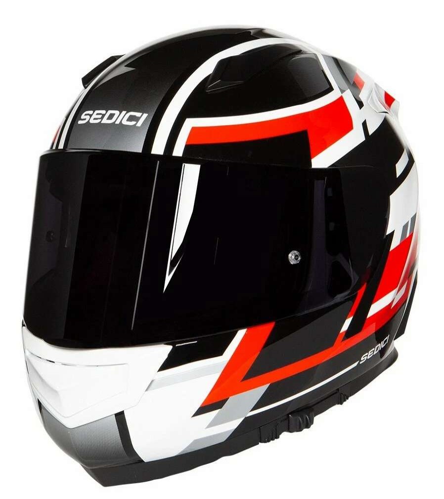 Full Face * | Sedici Strada Ii Curvone Helmet Red/Black/White