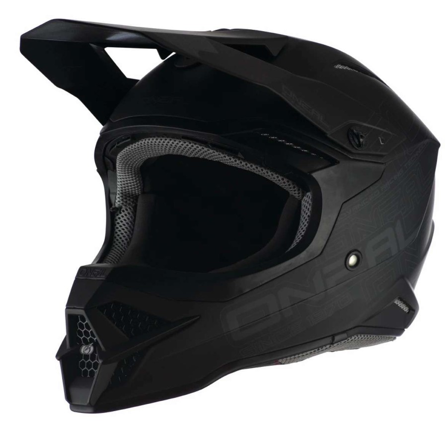 Dirt * | O'Neal 3 Series Flat Helmet / Xl [Open Box] Matte Black