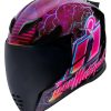 Full Face * | Icon Airflite Synthwave Helmet Purple