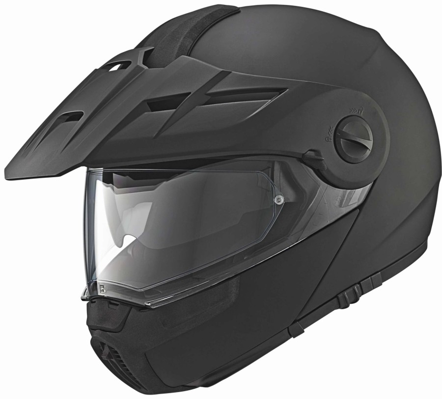 Modular * | Schuberth Helmets Schuberth E1 Adventure Helmet Matte Black