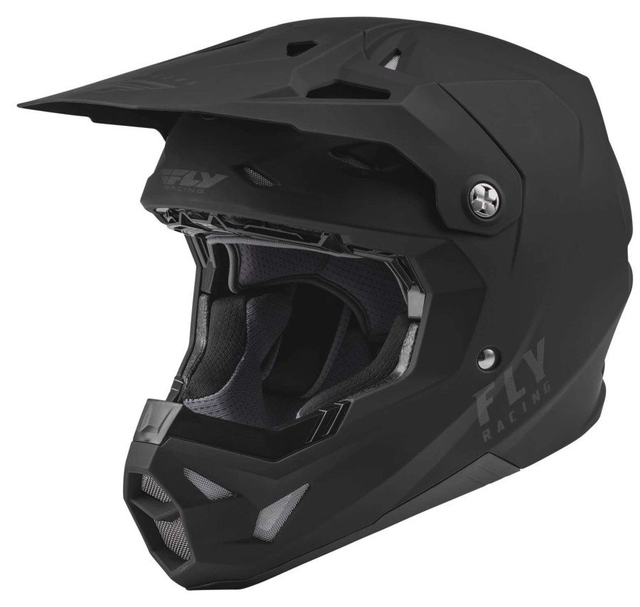 Dirt * | Fly Racing Dirt Fly Racing Formula Cp Solid Helmet Matte Black