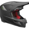 Dirt * | Thor Reflex Blackout Helmet Matte Black