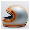 Full Face * | Ruby Helmets Ruby Castel Munich 90 Daytona Helmet (Lg) / Lg [Blemished Very Good] Orange/Silver