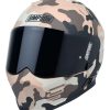 Full Face * | Simpson Helmets Simpson Ghost Bandit Sandbox Helmet Sand Camo