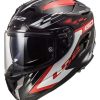 Full Face * | Ls2 Helmets Ls2 Challenger Gt Gp Helmet Black/White/Red