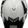 Dirt * | Bell Helmets Bell Moto-9 Flex Fasthouse Newhall Replacement Visor White/Black