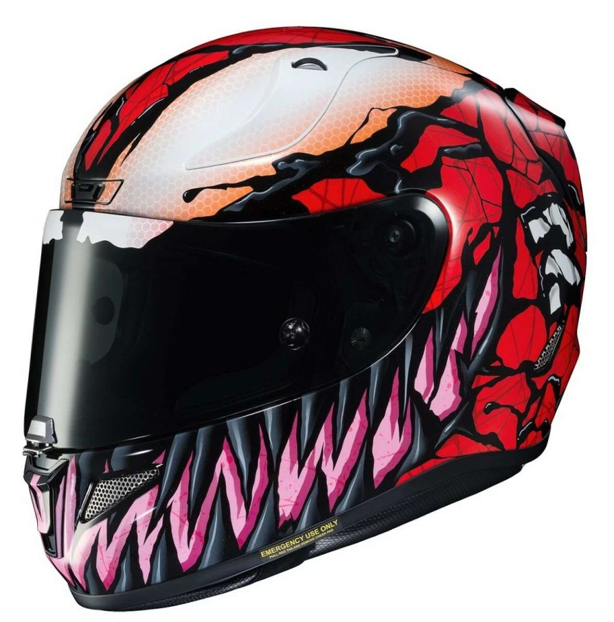 Full Face * | Hjc Helmets Hjc Rpha 11 Pro Carnage Helmet Red/Black