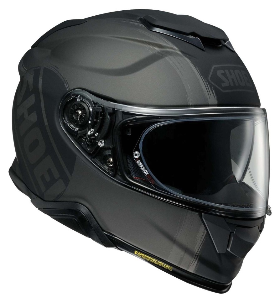 Full Face * | Shoei Helmets Shoei Gt-Air Ii Emblem Helmet Matte Black