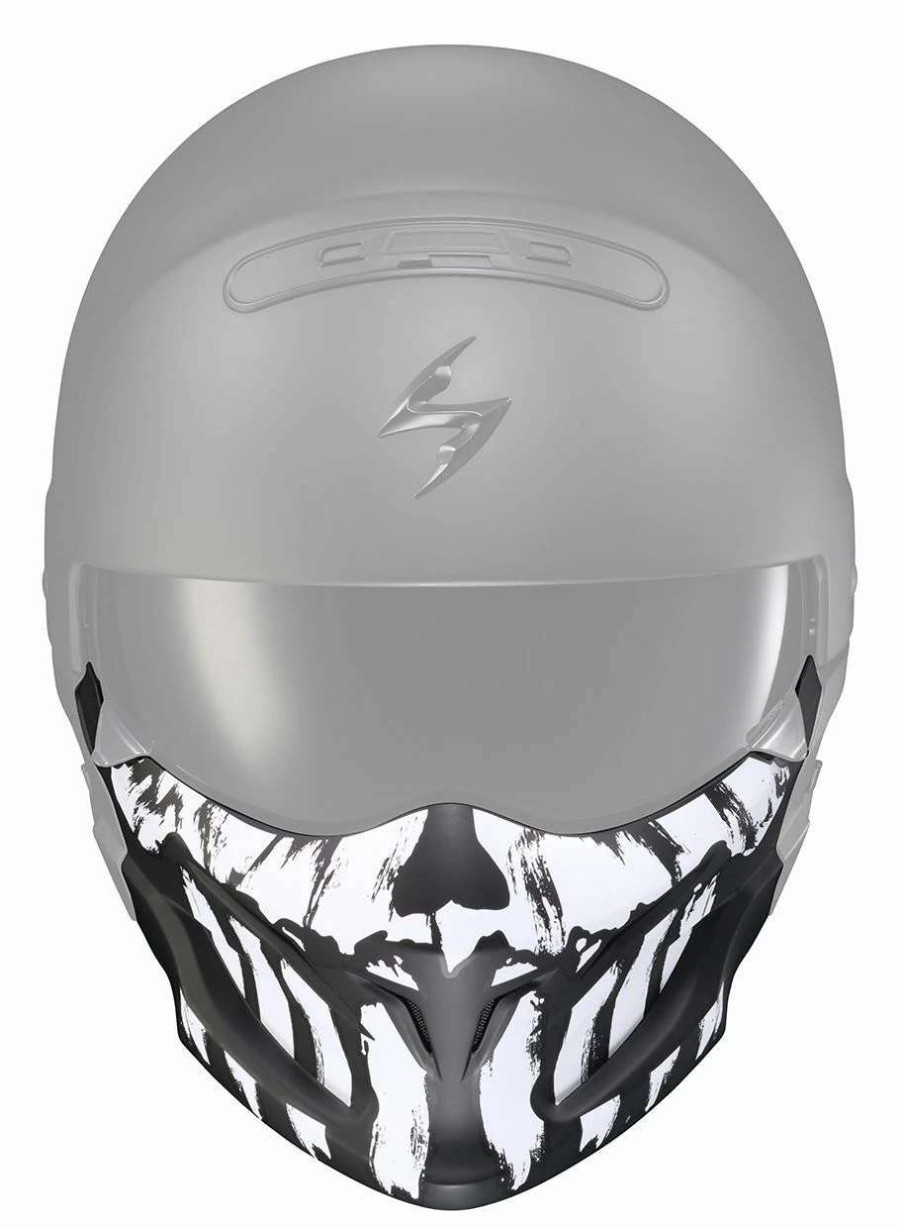 Helmet Accessories * | Scorpion Exo Covert Marauder Face Mask Black