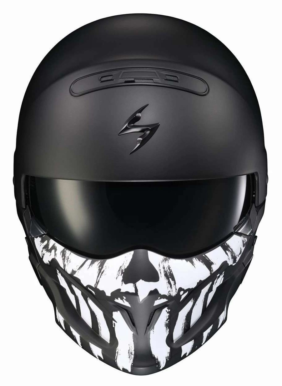 Helmet Accessories * | Scorpion Exo Covert Marauder Face Mask Black