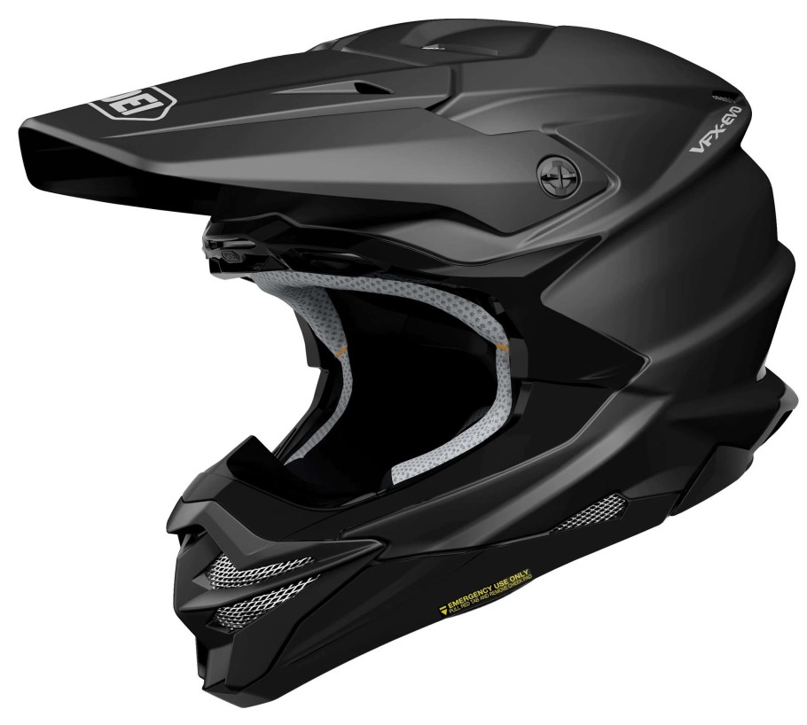 Dirt * | Shoei Helmets Shoei Vfx-Evo Helmet / Md [Open Box] Matte Black