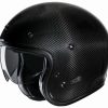 Open Face & 3/4 * | Hjc Helmets Hjc V31 Carbon Helmet Black