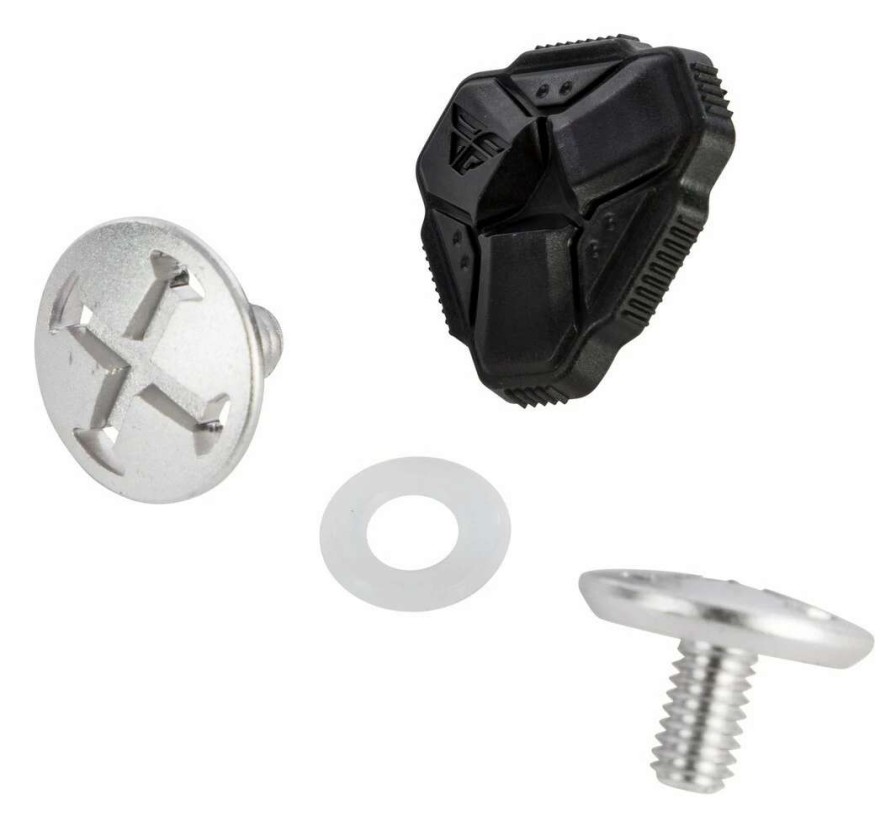 Dirt * | Fly Racing Dirt Fly Racing Formula Visor Screws 3 Pack Titanium