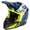 Dirt * | Klim F5 Koroyd Tactik Helmet (S) Blue/Hi-Viz Yellow