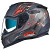 Full Face * | Nexx Helmets Nexx Sx100 Gigabot Helmet / Lg [Open Box] Grey/Red