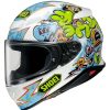 Full Face * | Shoei Helmets Shoei Rf-1400 Mural Helmet White/Blue/Green