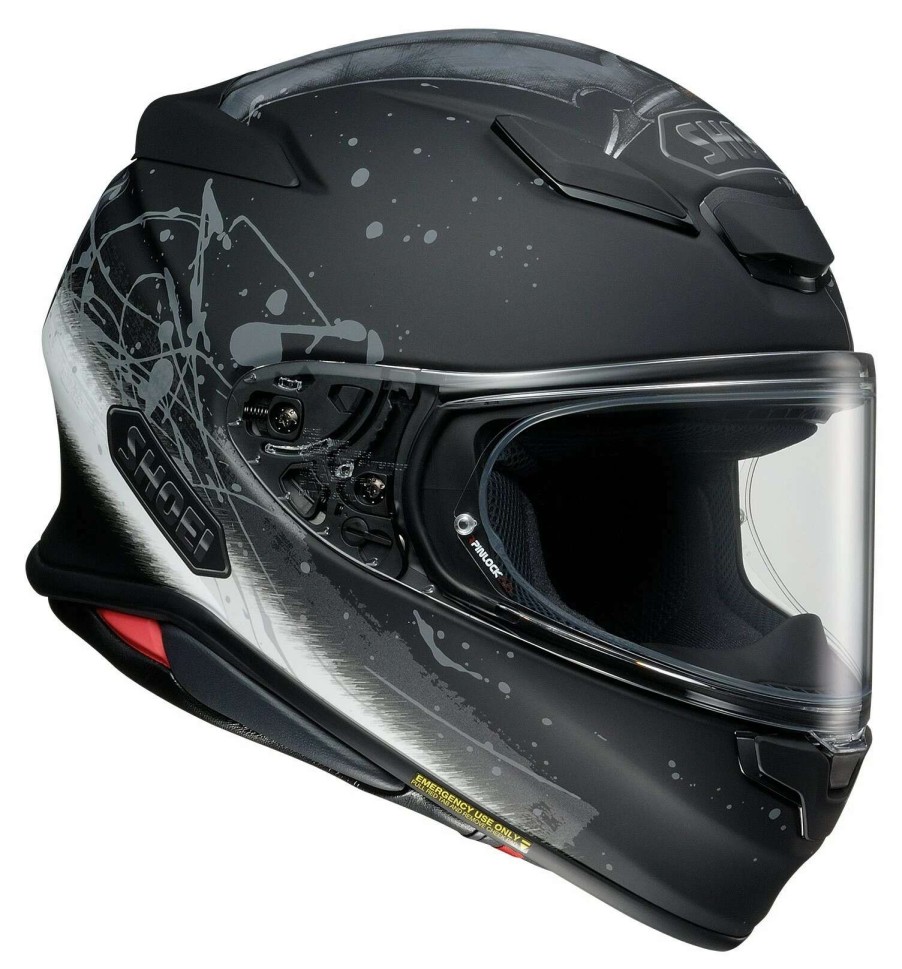 Full Face * | Shoei Helmets Shoei Rf-1400 Faust Helmet Matte Black