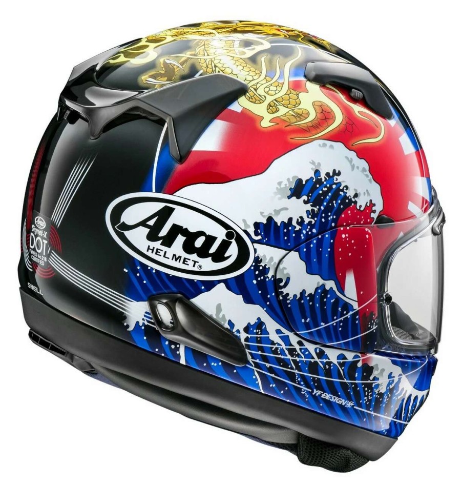 Full Face * | Arai Helmets Arai Signet-X Oriental Helmet Black