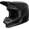 Dirt * | Fox Racing Youth V1 Matte Helmet / Youth Md [Open Box] Matte Black