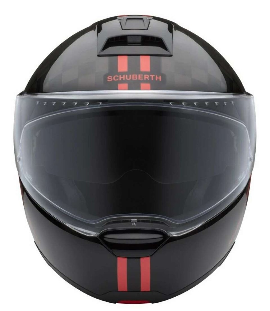 Modular * | Schuberth Helmets Schuberth C4 Pro Carbon Fusion Helmet / Lg [Open Box] Red