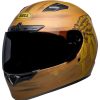 Full Face * | Bell Helmets Bell Qualifier Dlx Mips Hartluck Live Helmet Matte Gold