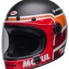 Full Face * | Bell Helmets Bell Bullitt Carbon Rsd Helmet Black/Red