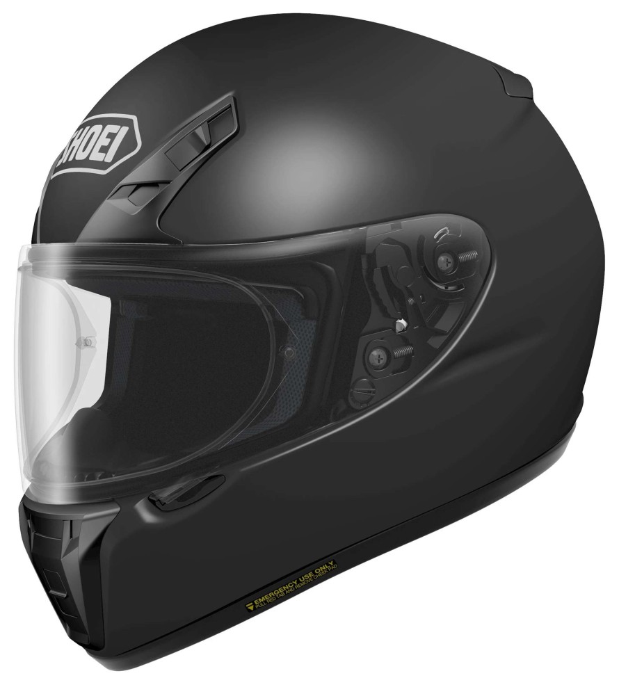 Full Face * | Shoei Helmets Shoei Rf-Sr Helmet Solid / Md [Open Box] Matte Black