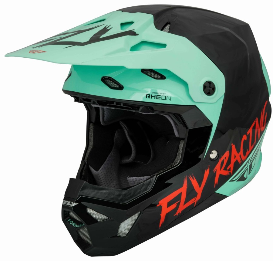 Dirt * | Fly Racing Dirt Fly Racing Formula Cp S.E. Rave Helmet Black/Mint/Red