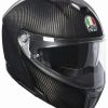 Modular * | Agv Helmets Agv Sportmodular Carbon Solid Helmet / 2Xl [Blemished Good] Black