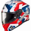 Full Face * | Scorpion Exo-R1 Air Bautista Laguna Seca Helmet Red/White/Blue