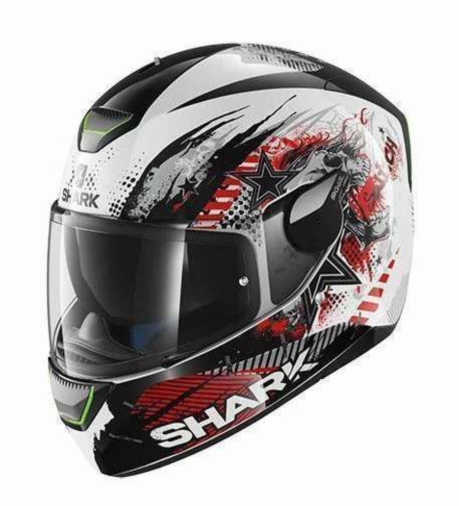 Full Face * | Shark Helmets Shark Skwal Switch Rider Helmet (Xs And Sm) Black/Red