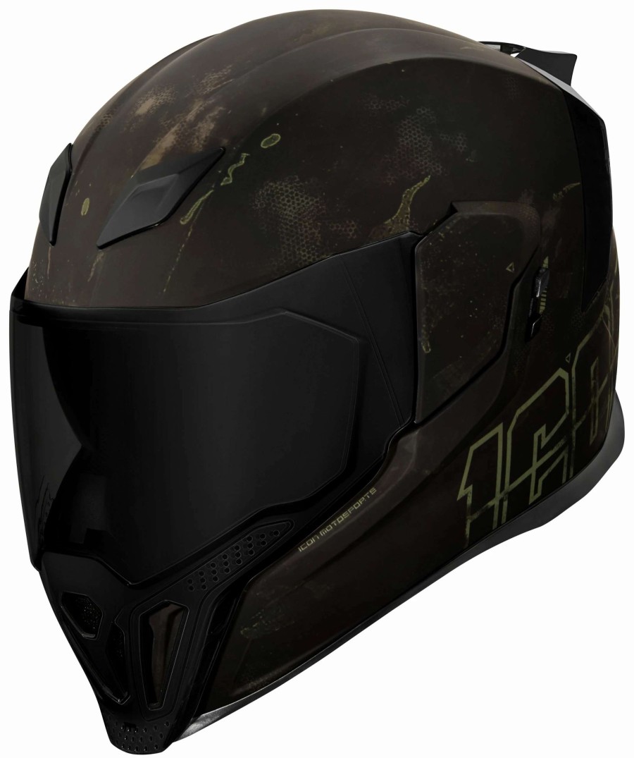 Full Face * | Icon Airflite Mips Demo Helmet Black