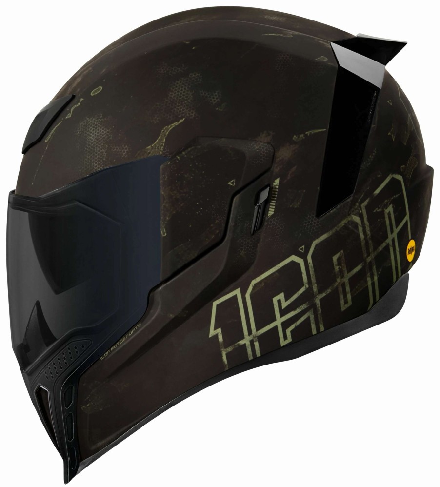 Full Face * | Icon Airflite Mips Demo Helmet Black