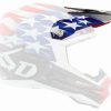 Dirt * | 6D Helmets 6D Atr-1 Youth Patriot Visor Red/White/Blue