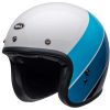 Open Face & 3/4 * | Bell Helmets Bell Custom 500 Riff Helmet / Lg [Open Box] White/Blue