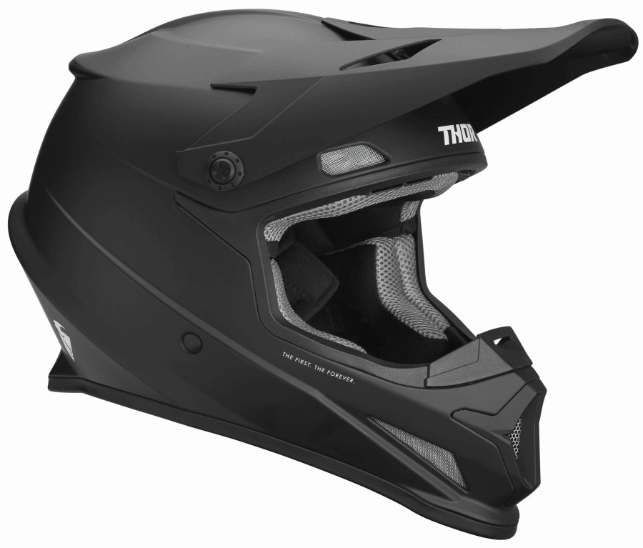 Dirt * | Thor Sector Helmet Black