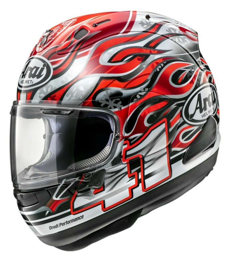 Full Face * | Arai Helmets Arai Corsair X Haga Gp Helmet Black/Red/White